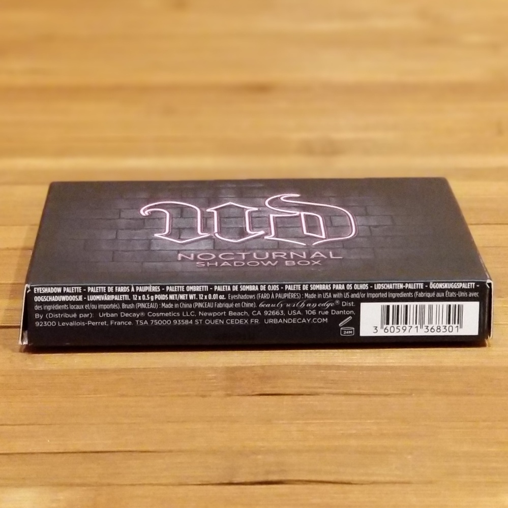 Urban Decay Eyeshadow Palette Nocturnal